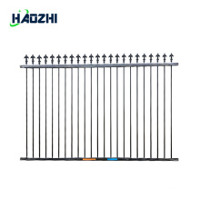 horizontal aluminum fence green fence